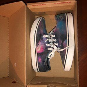 Vans  -  Atwood Low Pro Cosmic Galaxy Sneakers - kids size 1